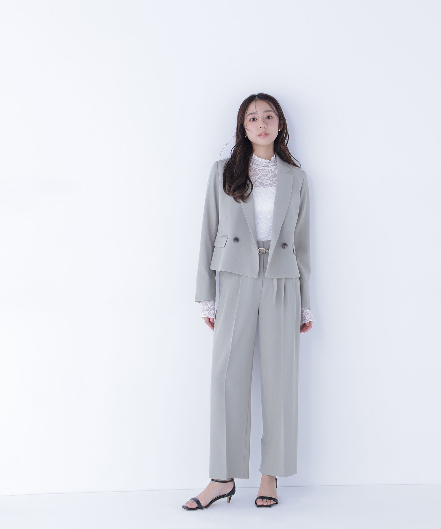  「クラッシー SETUP ツータックパンツ」|その他|