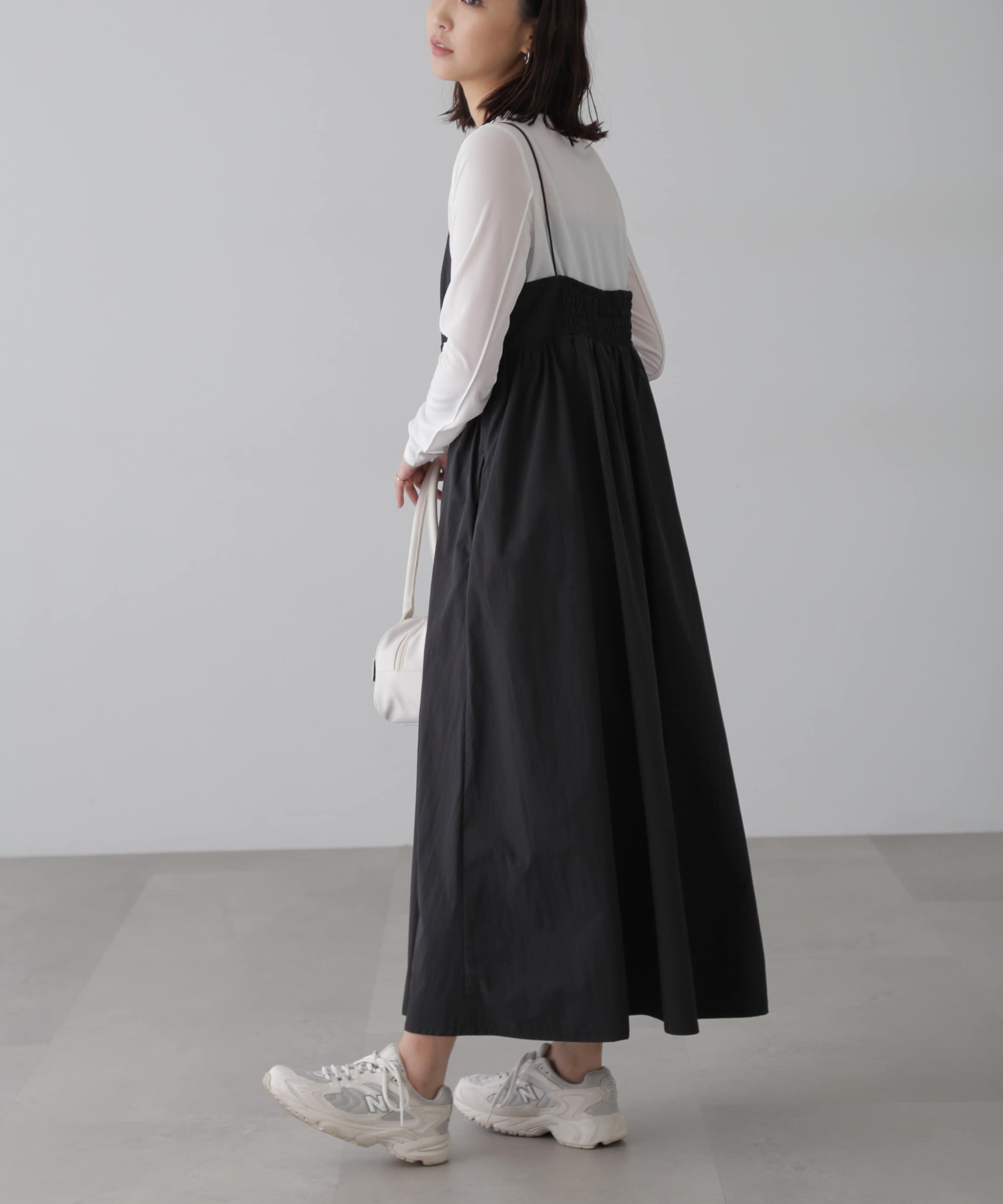  「ボリュームキャミワンピース」|ワンピース|