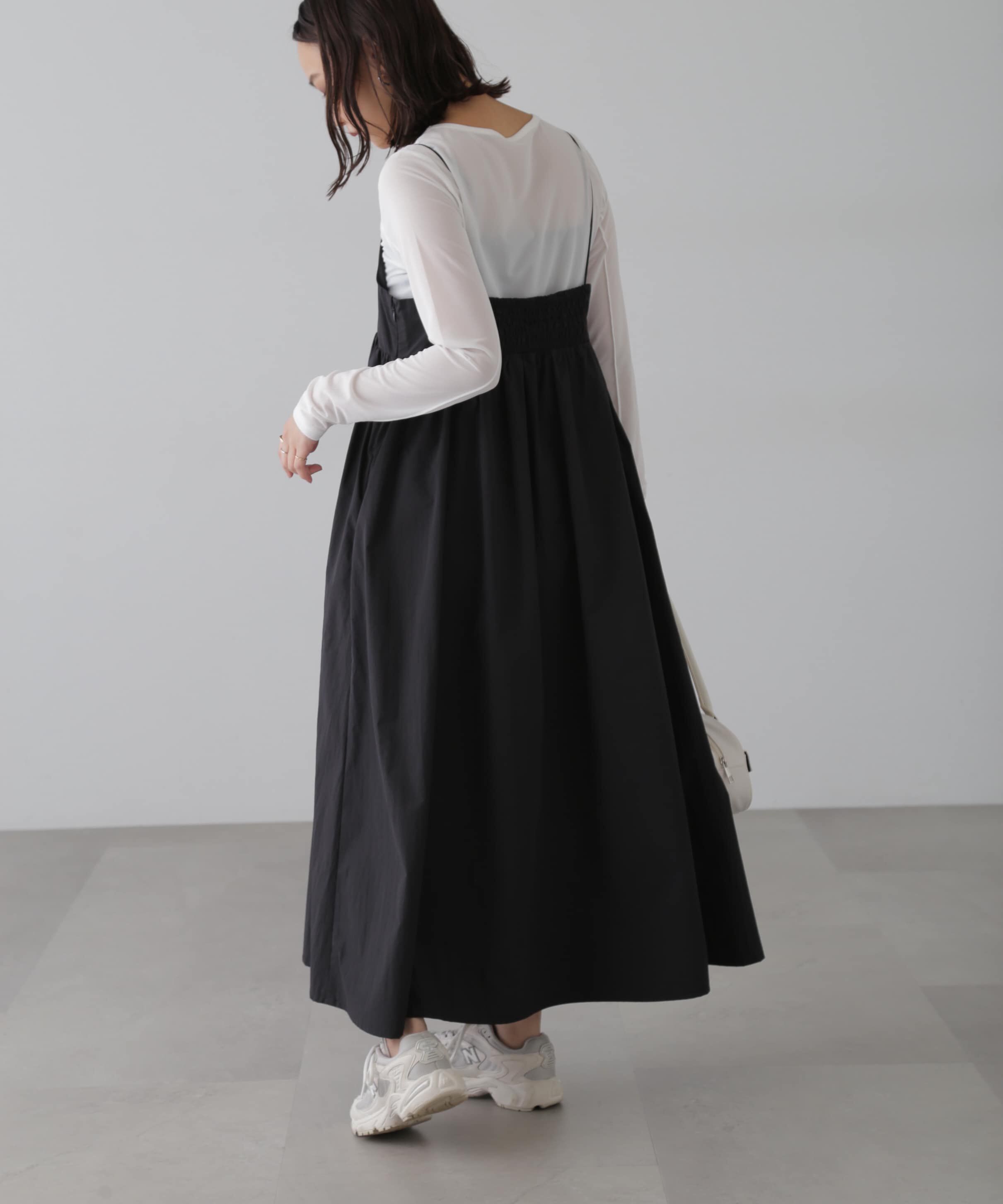  「ボリュームキャミワンピース」|ワンピース|