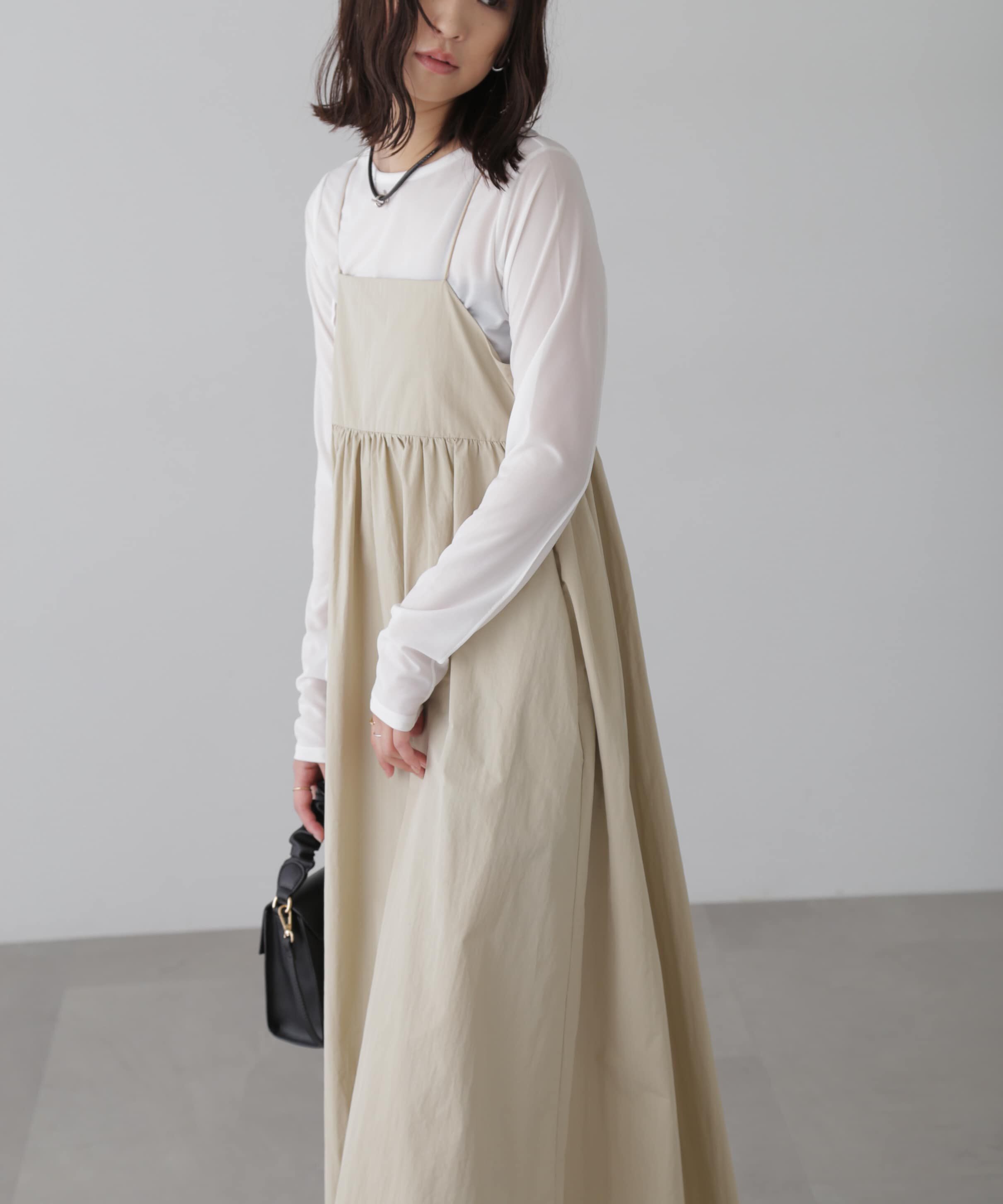  「ボリュームキャミワンピース」|ワンピース|