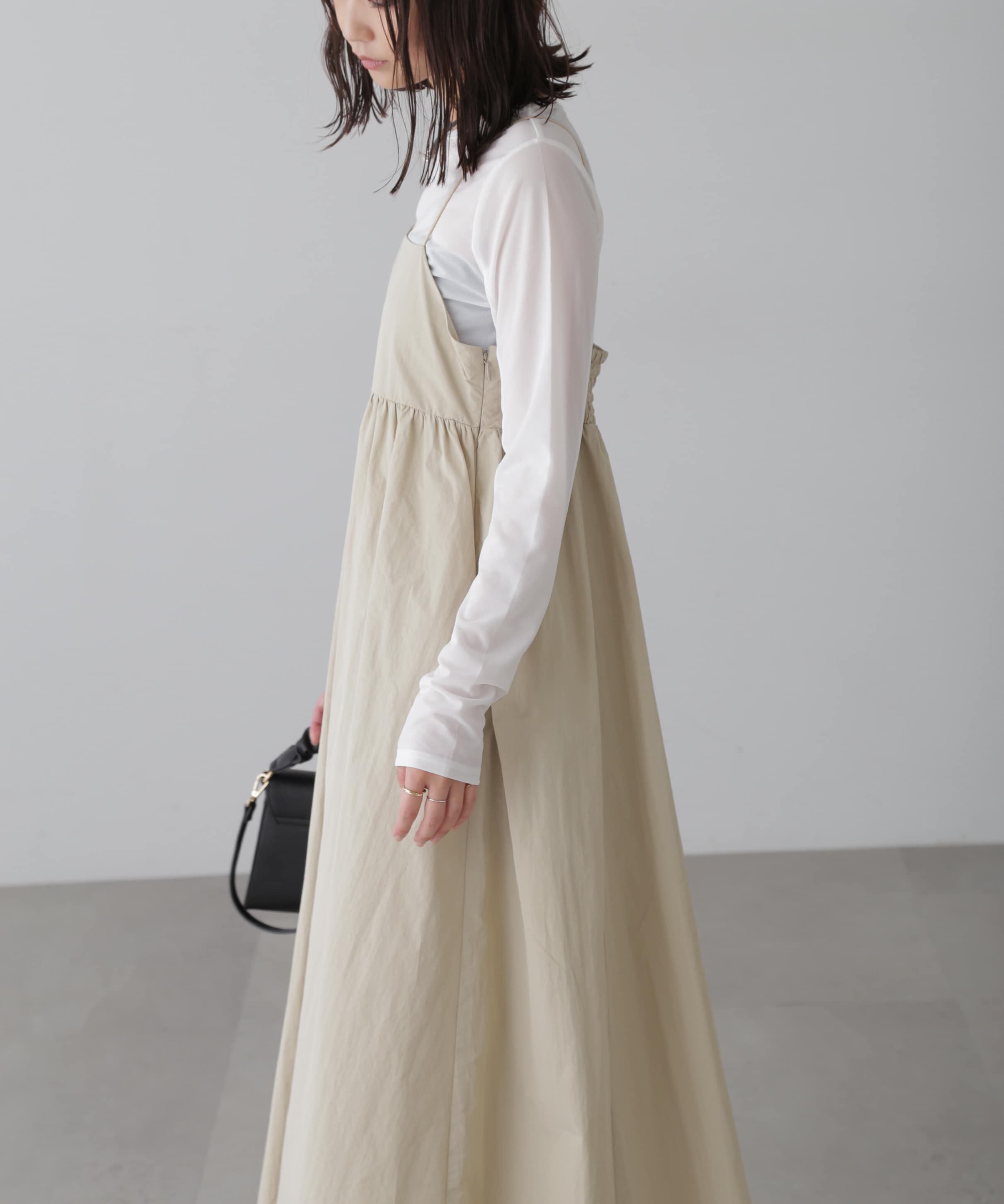  「ボリュームキャミワンピース」|ワンピース|