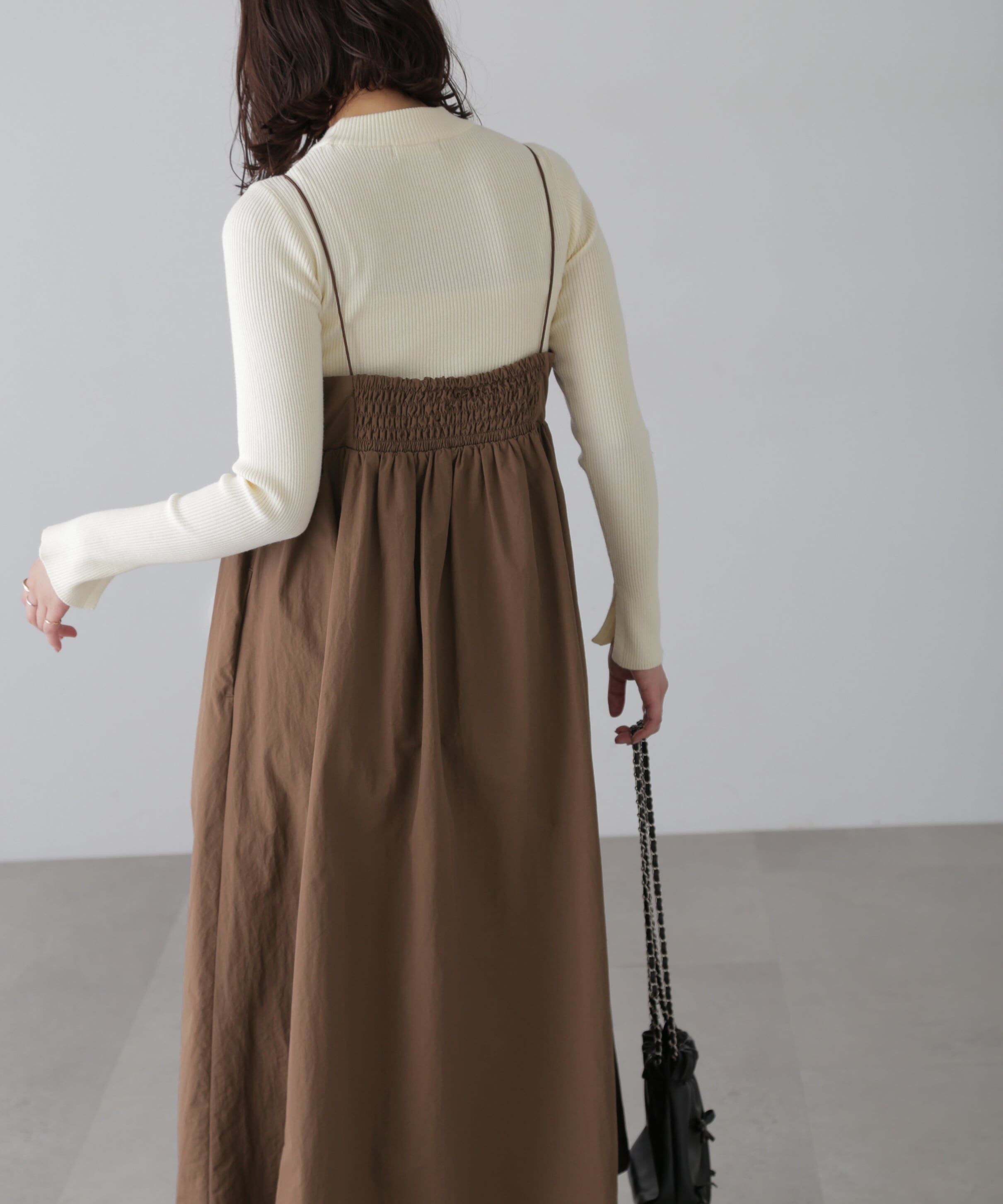  「ボリュームキャミワンピース」|ワンピース|