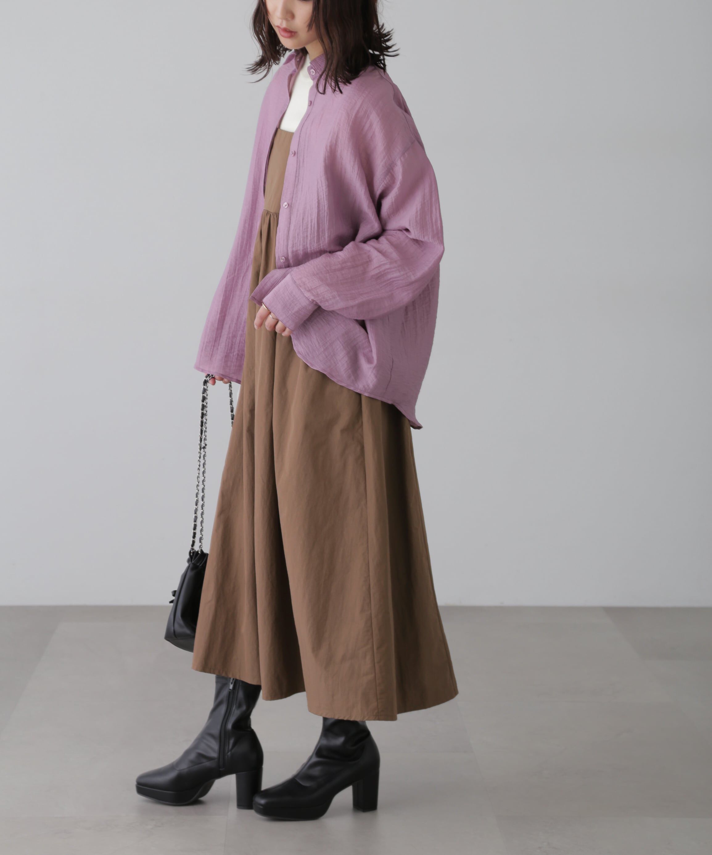  「ボリュームキャミワンピース」|ワンピース|