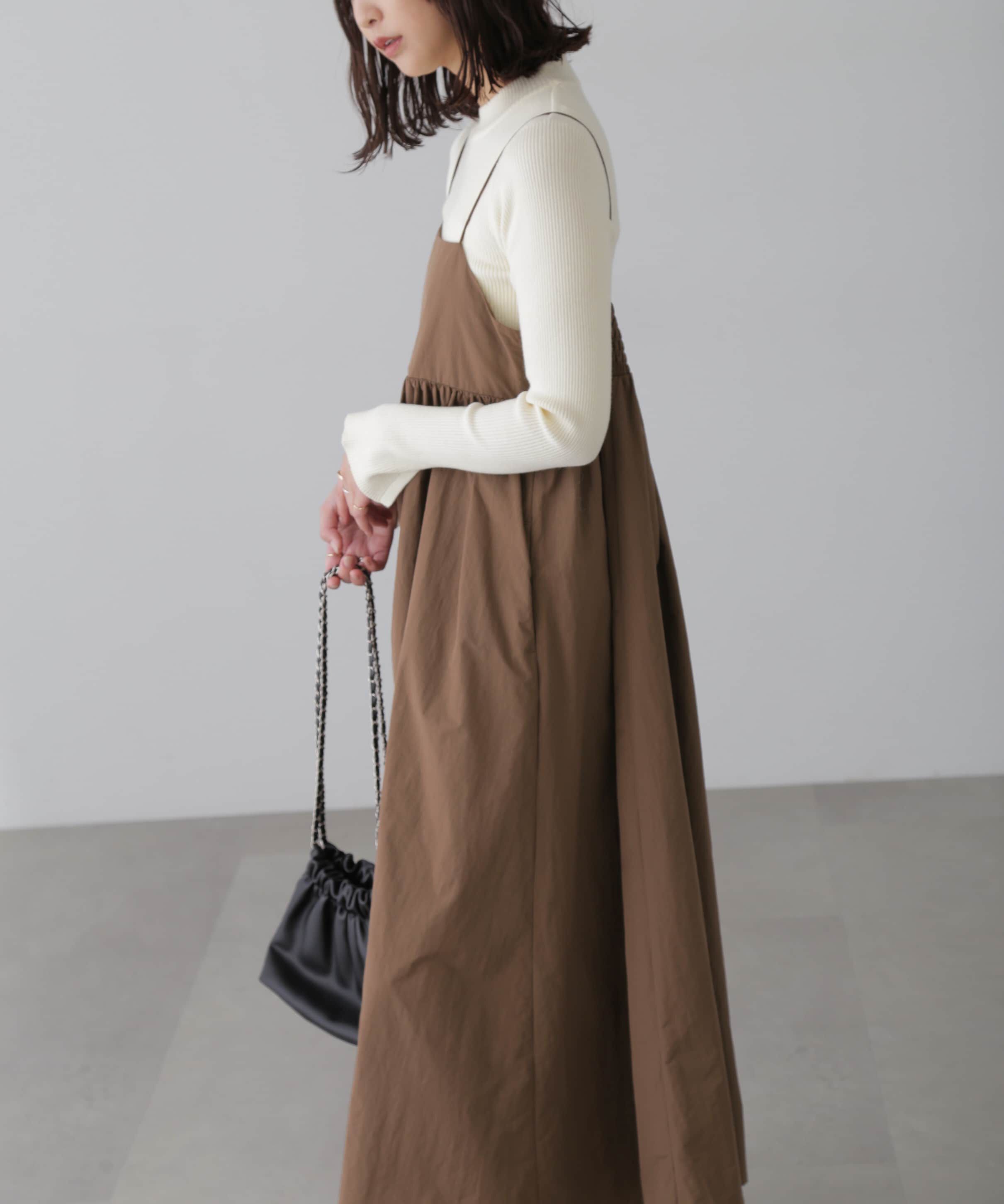  「ボリュームキャミワンピース」|ワンピース|