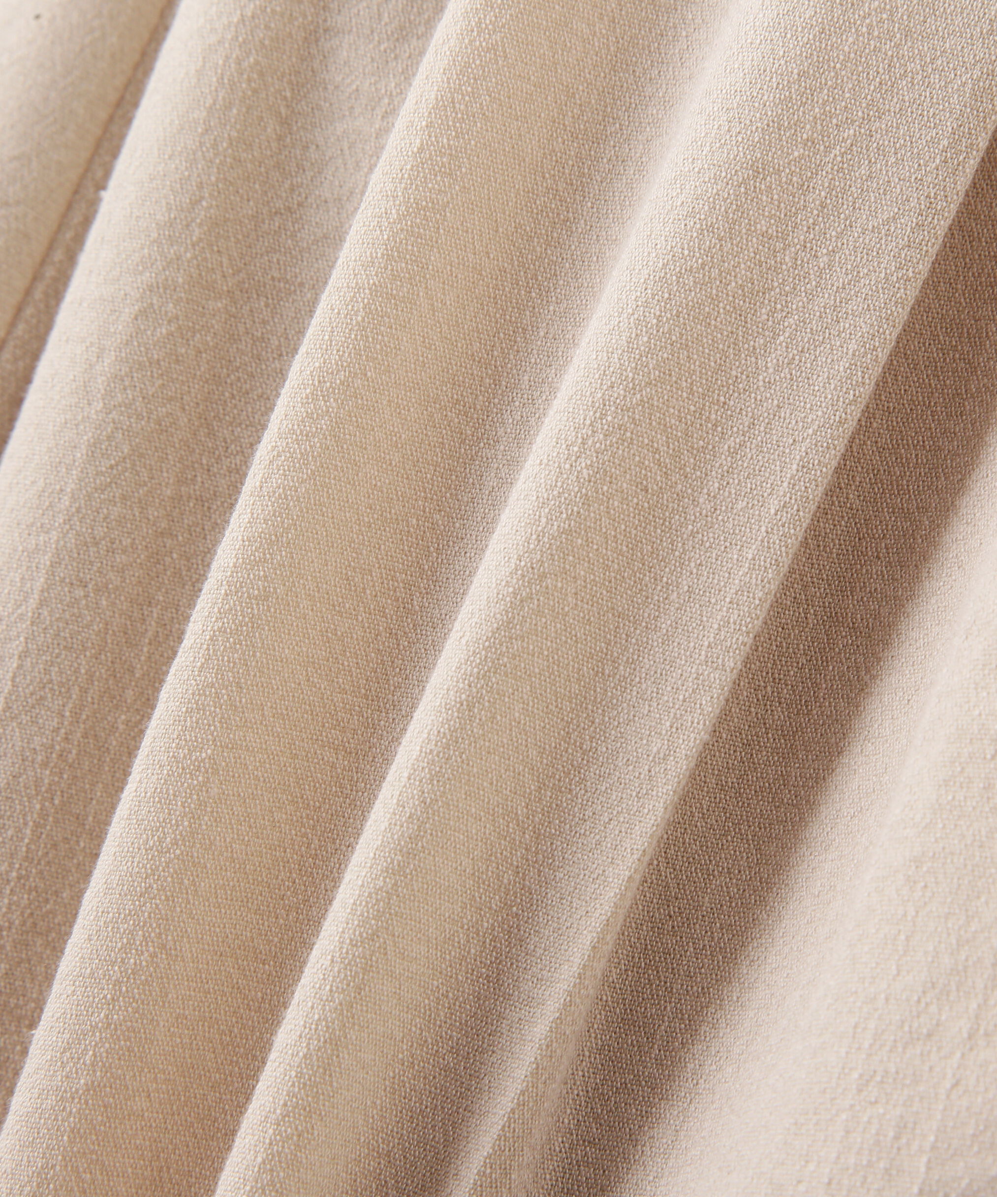  「麻調合繊タックワイドパンツ」|その他|