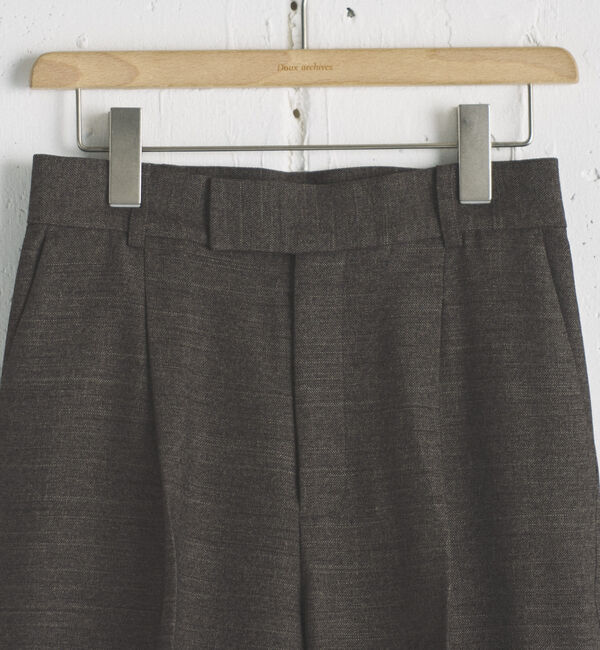 Doux archives「シャークスキンパンツ」|チノ|