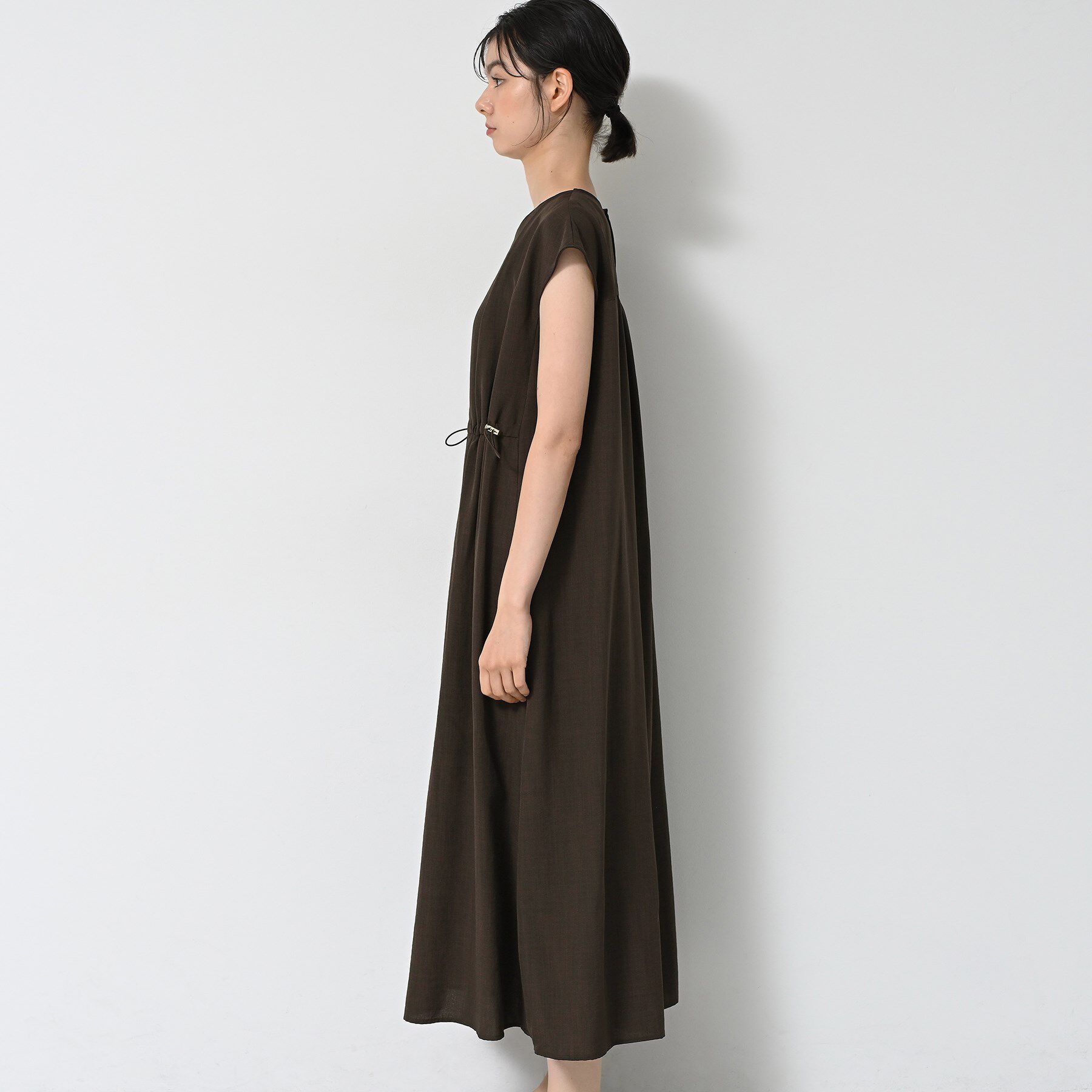 Dessin「【洗える】ウエストドロストリングワンピース」|ワンピース|