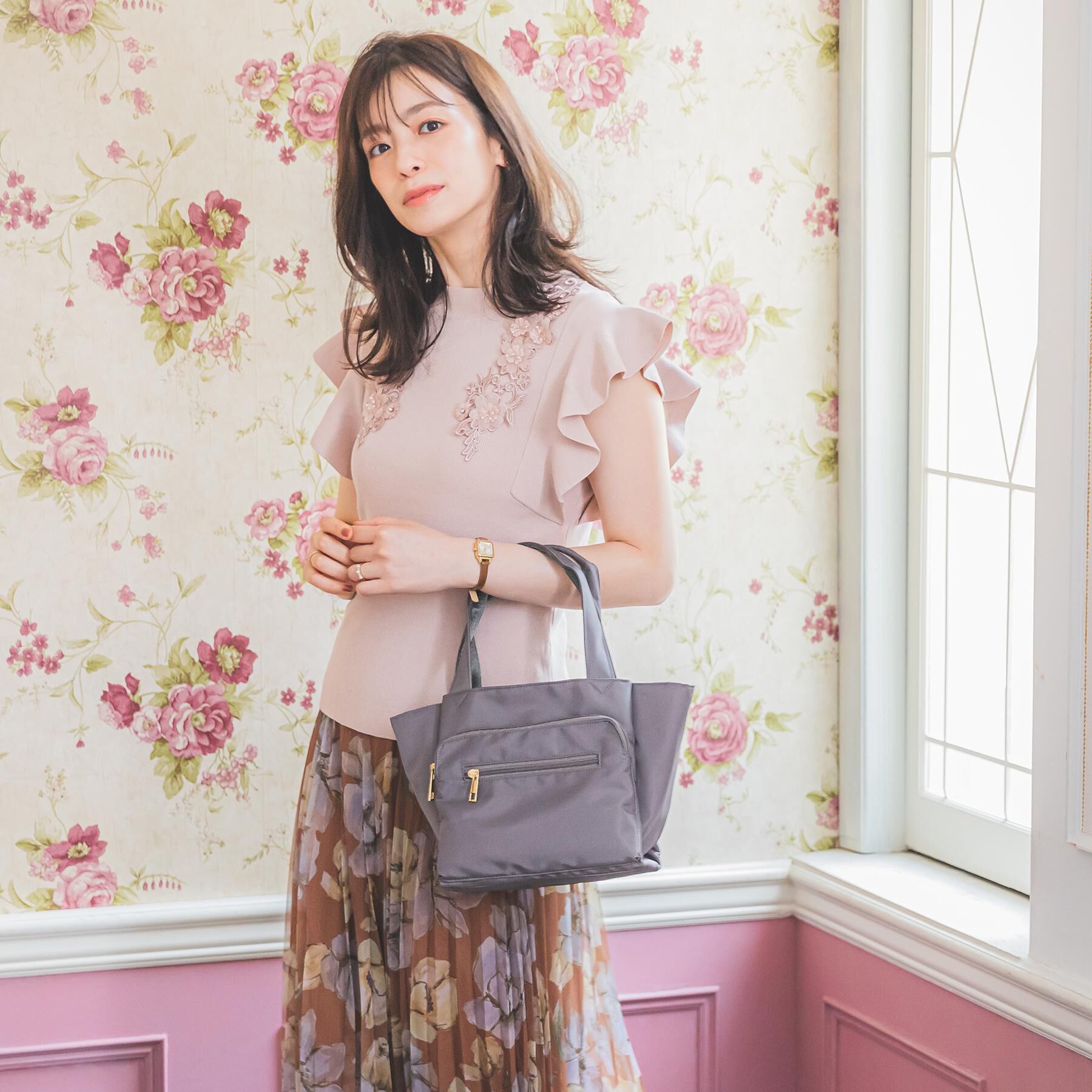 ITS&rsquo;DEMO「【9ポケット】ツイル2WAYトート」|トートバッグ|