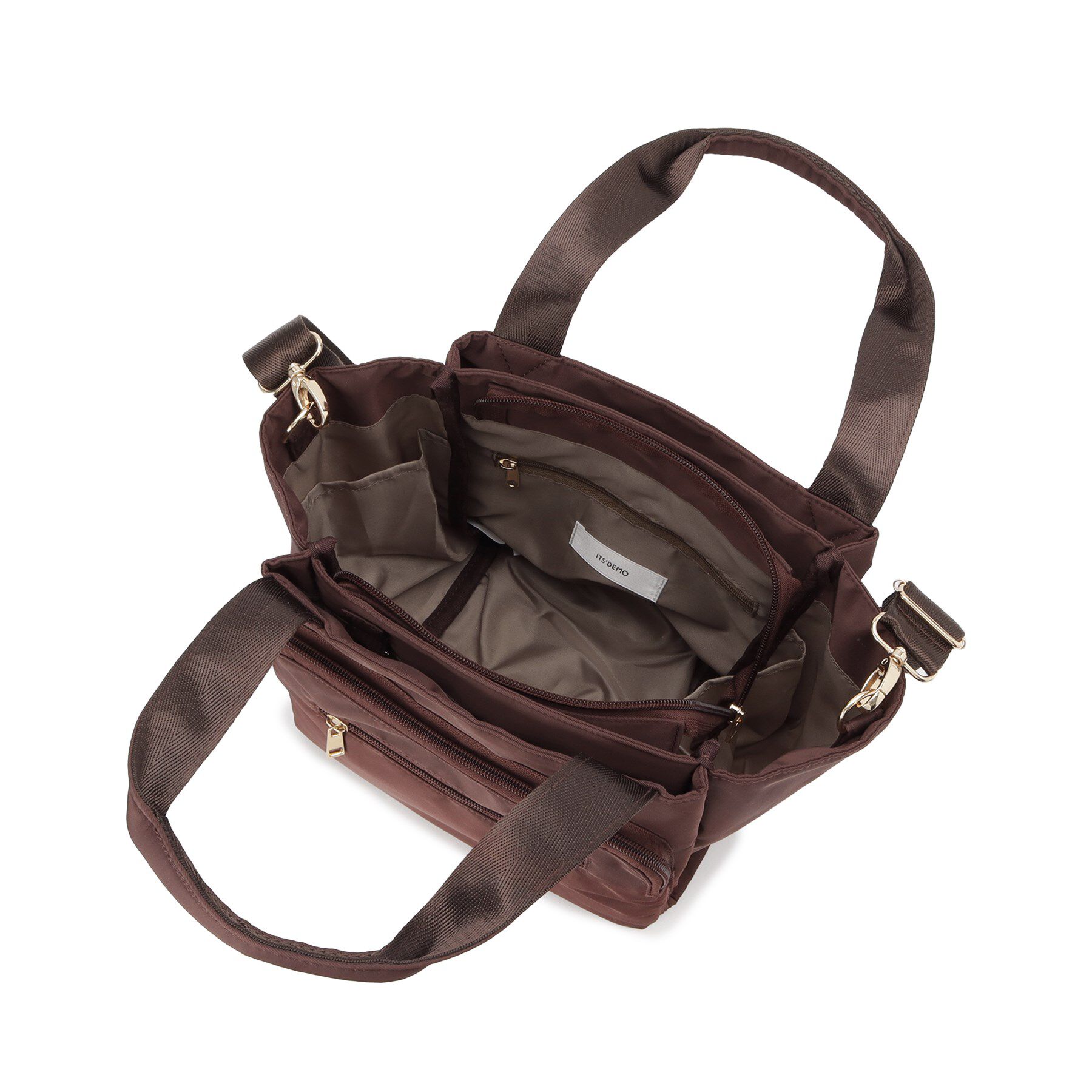 ITS&rsquo;DEMO「【9ポケット】ツイル2WAYトート」|トートバッグ|