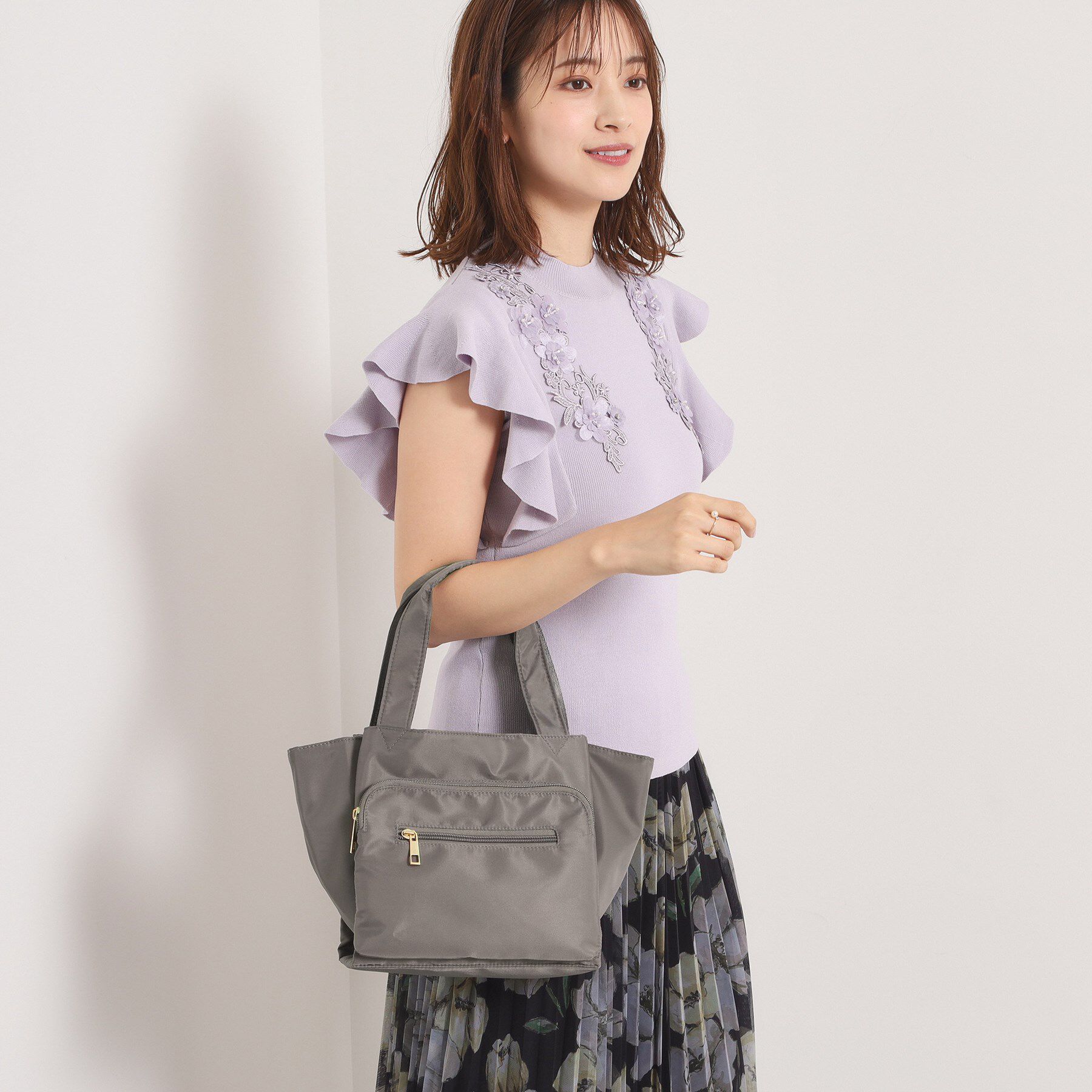 ITS&rsquo;DEMO「【9ポケット】ツイル2WAYトート」|トートバッグ|