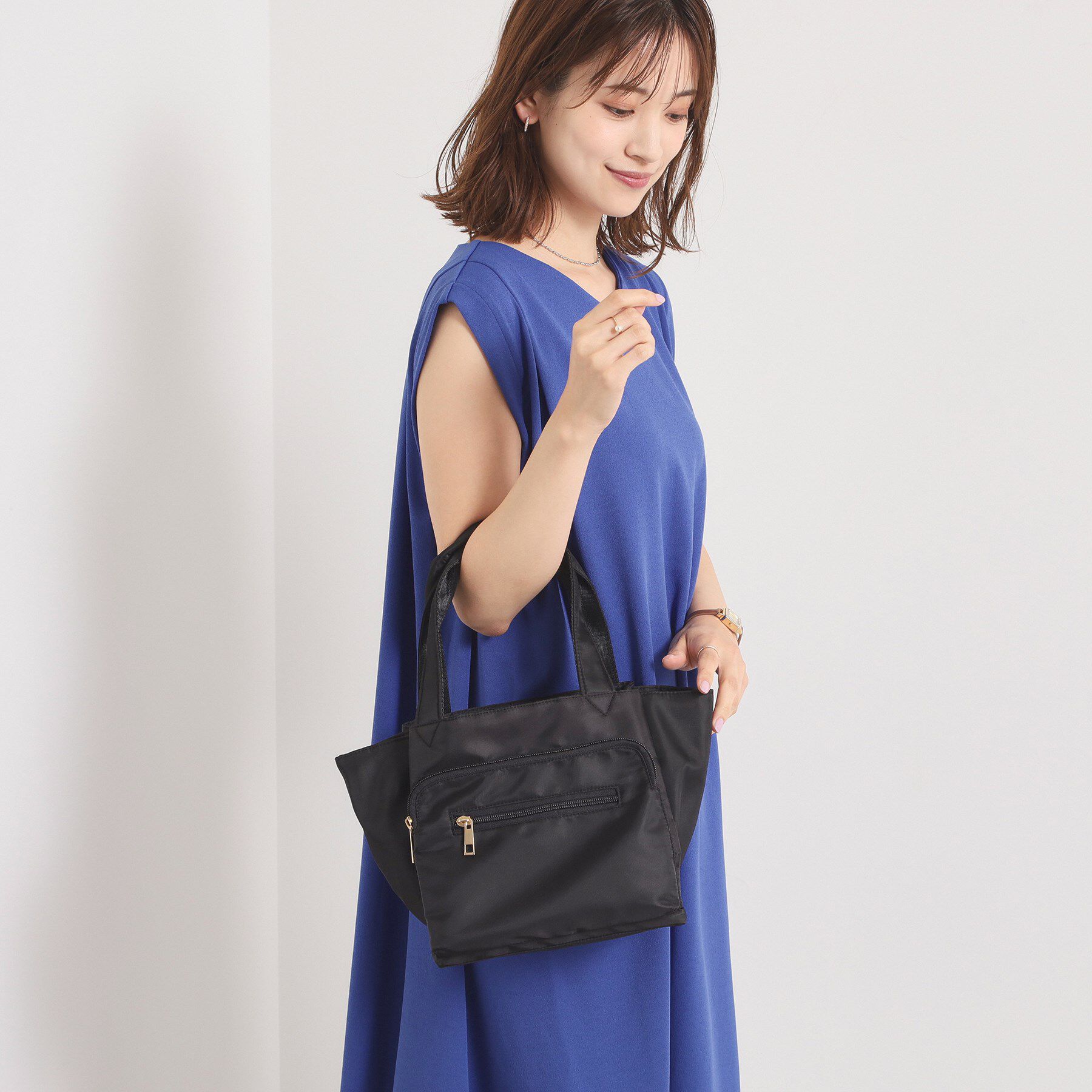 ITS&rsquo;DEMO「【9ポケット】ツイル2WAYトート」|トートバッグ|