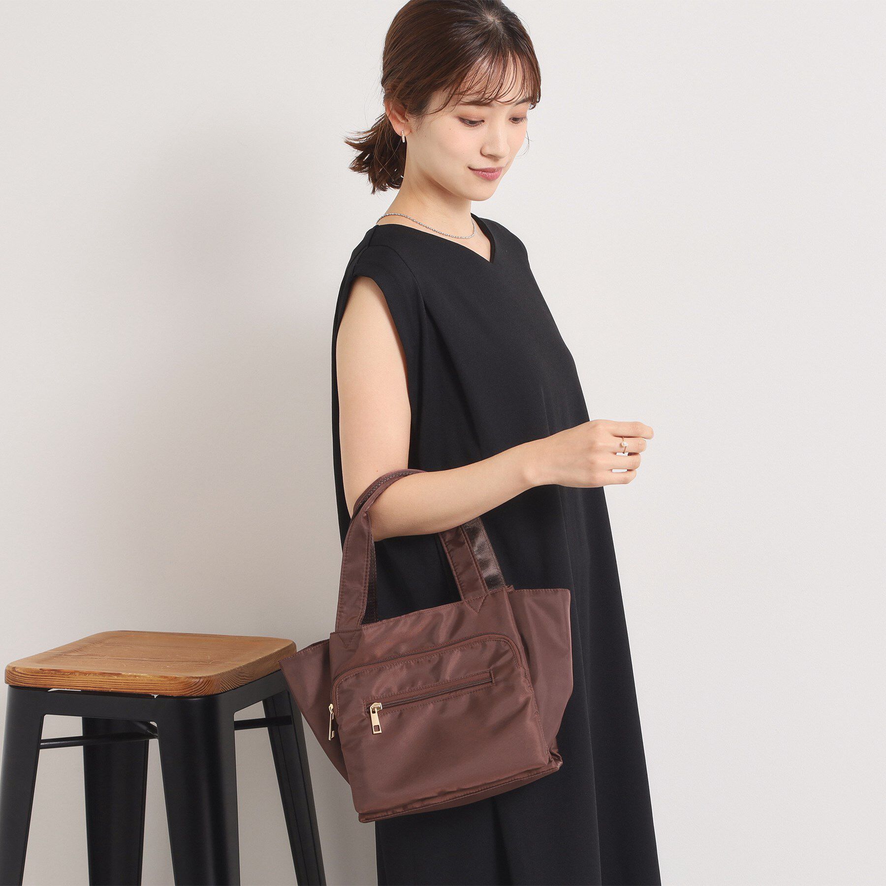 ITS&rsquo;DEMO「【9ポケット】ツイル2WAYトート」|トートバッグ|