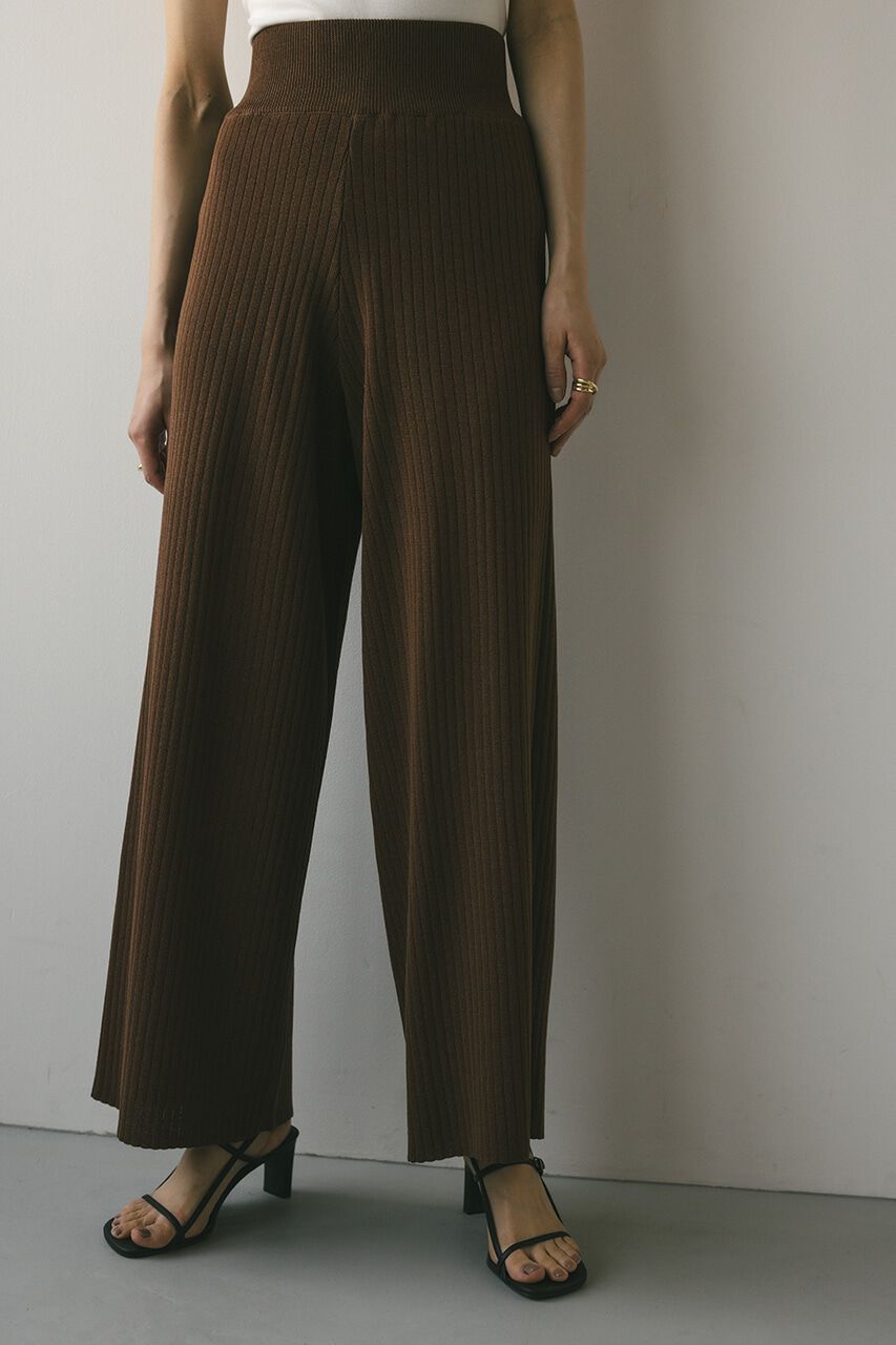 STYLEMIXER「ドライニットワイドリブパンツ」|その他|