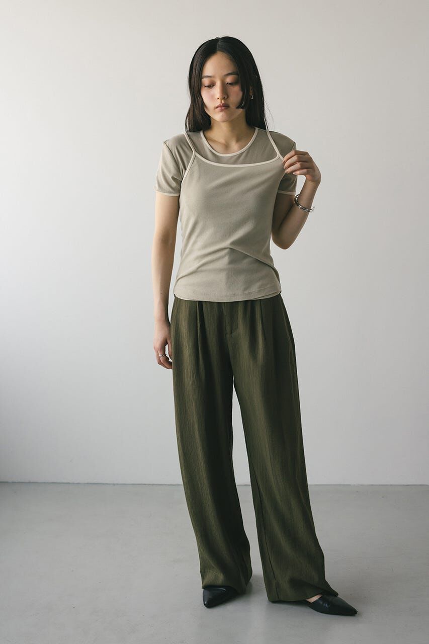 STYLEMIXER「ワッシャーツータックパンツ」|その他|