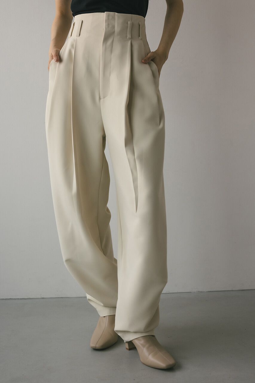 STYLEMIXER「ハイウエストタックフォルムパンツ」|その他|