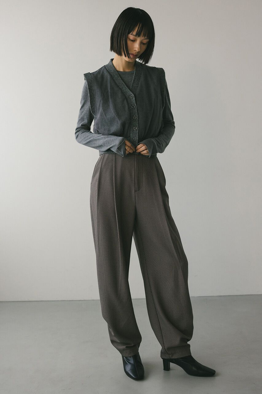 STYLEMIXER「ハイウエストタックフォルムパンツ」|その他|