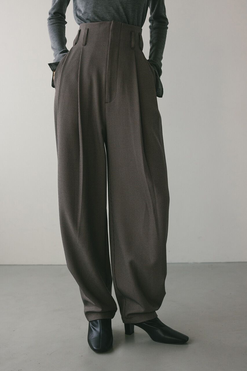 STYLEMIXER「ハイウエストタックフォルムパンツ」|その他|