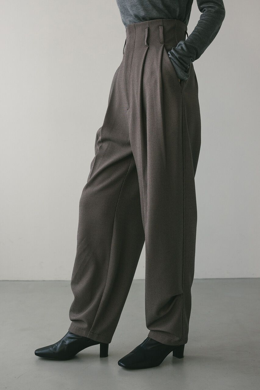 STYLEMIXER「ハイウエストタックフォルムパンツ」|その他|