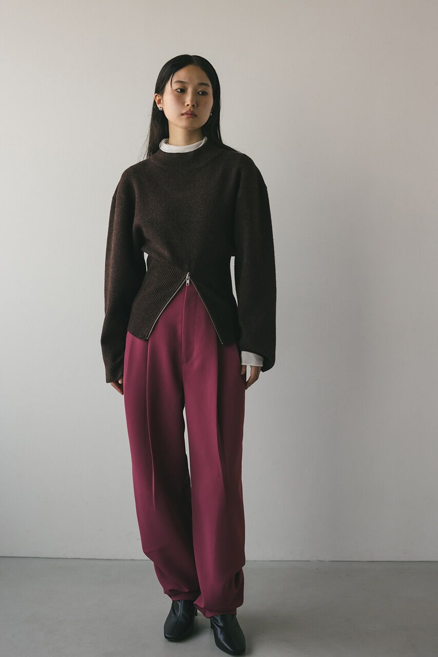 STYLEMIXER「ハイウエストタックフォルムパンツ」|その他|PNK