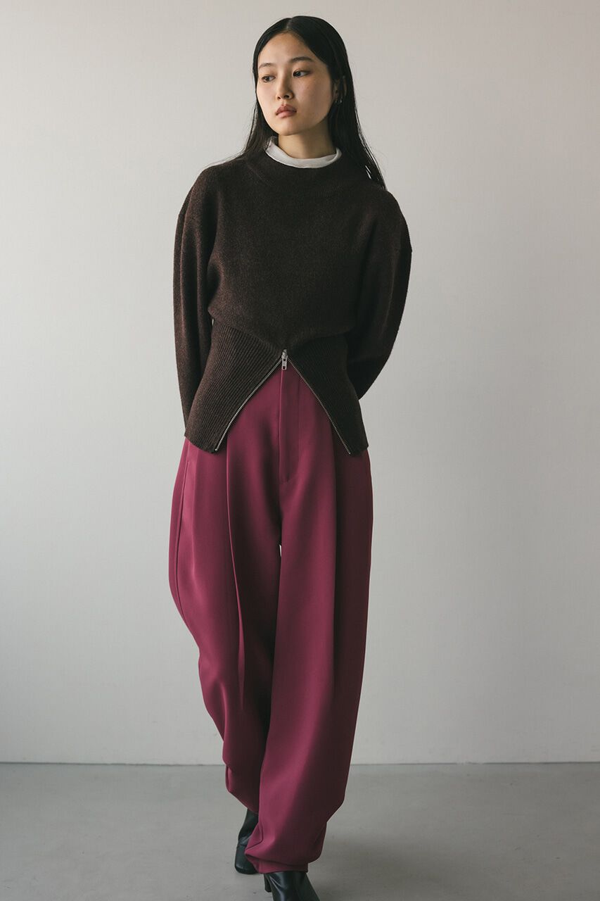 STYLEMIXER「ハイウエストタックフォルムパンツ」|その他|