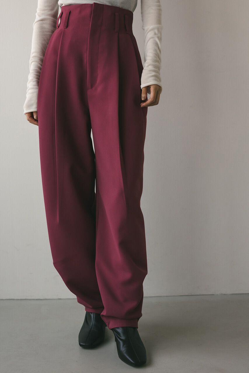 STYLEMIXER「ハイウエストタックフォルムパンツ」|その他|