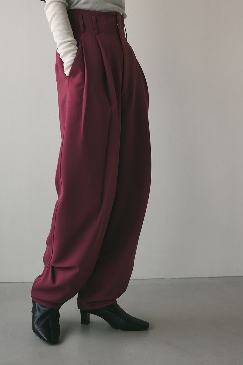 STYLEMIXER「ハイウエストタックフォルムパンツ」|その他|