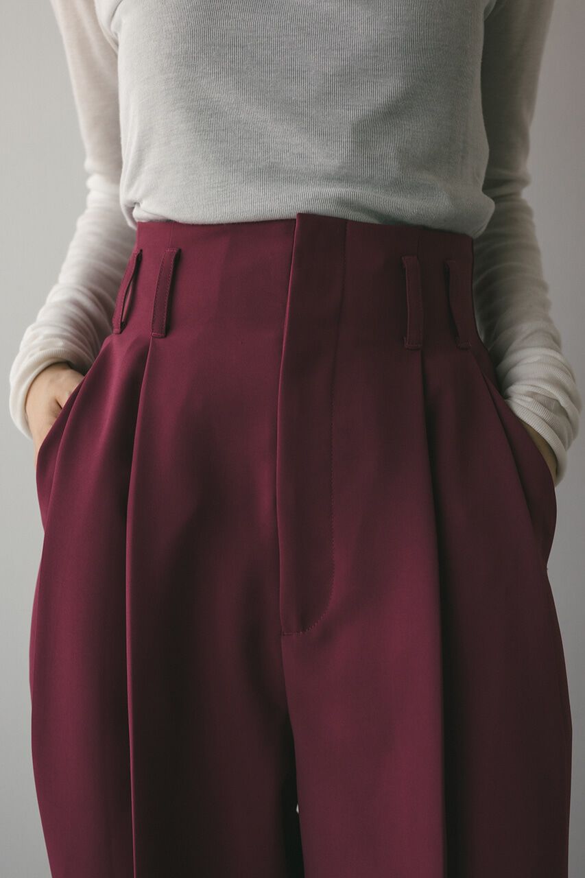 STYLEMIXER「ハイウエストタックフォルムパンツ」|その他|