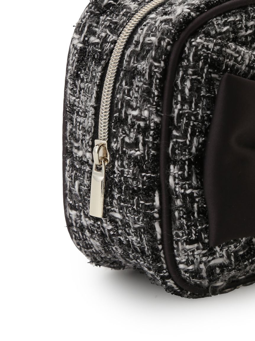 SNIDEL HOME「ツイードリボンポーチ」|ポーチ|