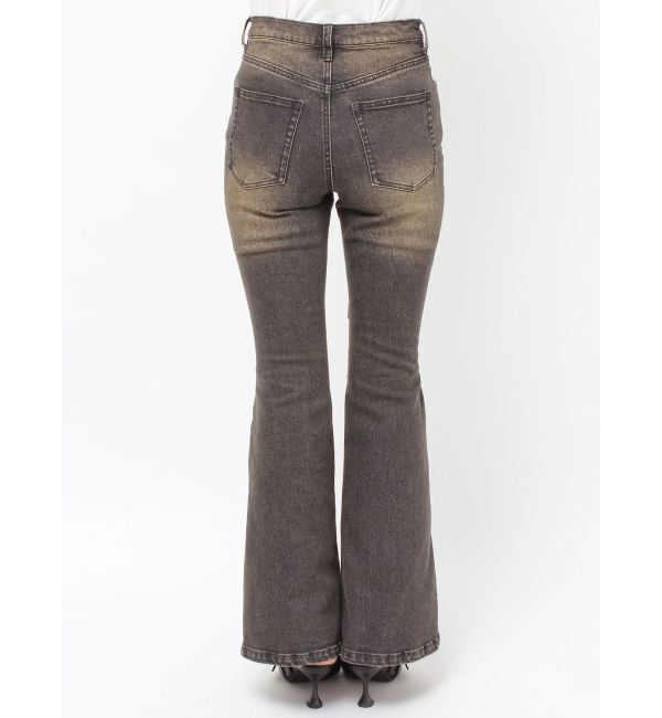 RESEXXY「ニーズタックデニムパンツ」|デニム|