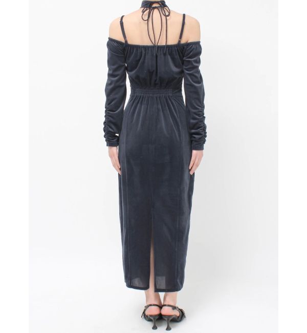 RESEXXY「チョーカーベロアナローワンピース」|ワンピース|