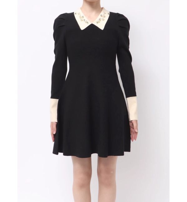 dazzlin「【20周年記念復刻！】オーナメントカラーニットワンピース」|ワンピース|