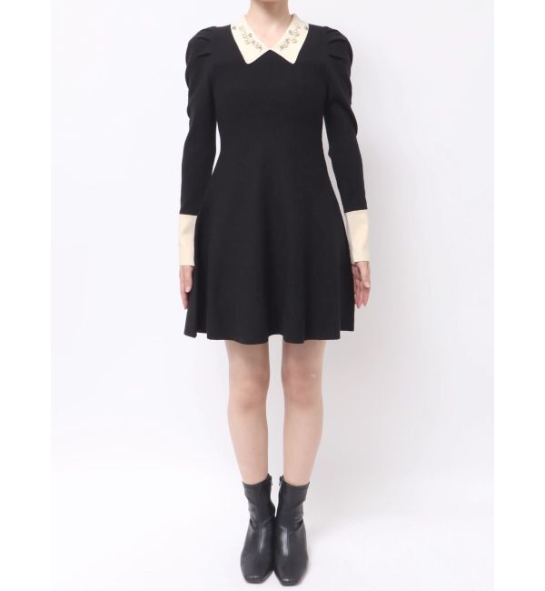 dazzlin「【20周年記念復刻！】オーナメントカラーニットワンピース」|ワンピース|