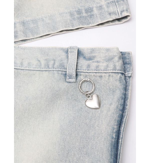 EMODA「サイドオープンルーズジーンズ」|デニム|
