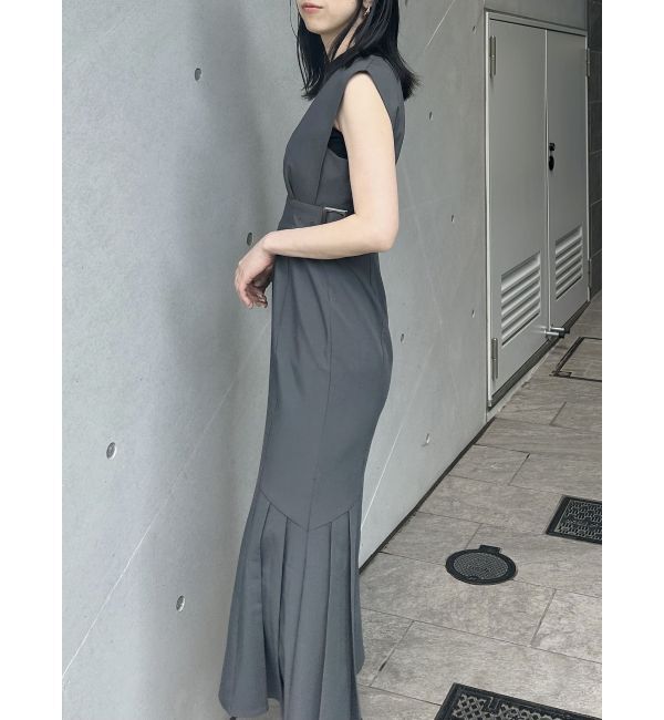 MURUA「サイドタックジャンパースカート」|ジャンパースカート|