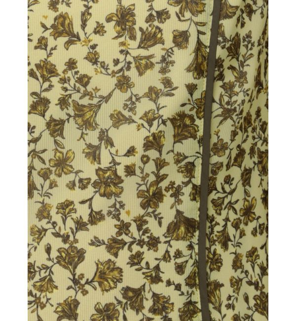 LAGUNAMOON「フェザーフラワーパターンワンピース」|ワンピース|