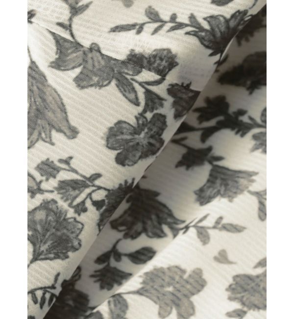 LAGUNAMOON「フェザーフラワーパターンワンピース」|ワンピース|