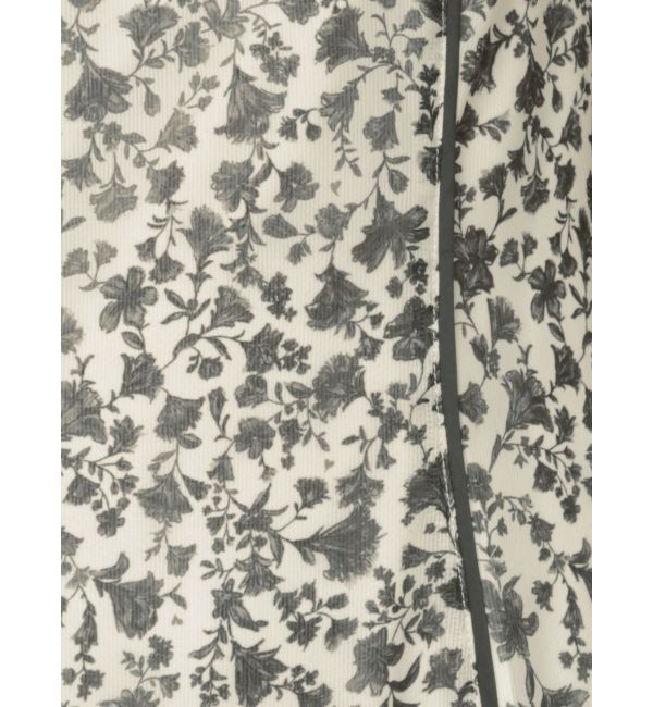 LAGUNAMOON「フェザーフラワーパターンワンピース」|ワンピース|