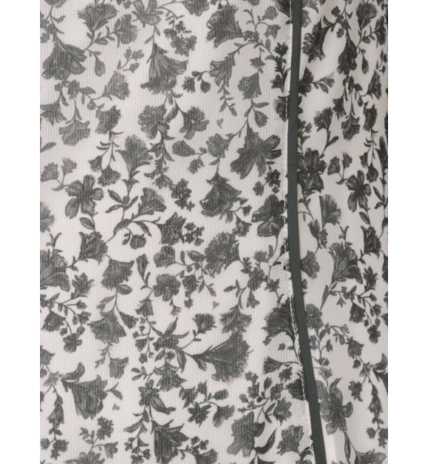 LAGUNAMOON「フェザーフラワーパターンワンピース」|ワンピース|