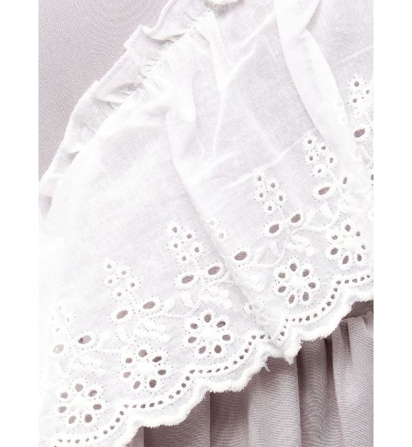 merry jenny「フリルコットンワンピース」|ワンピース|