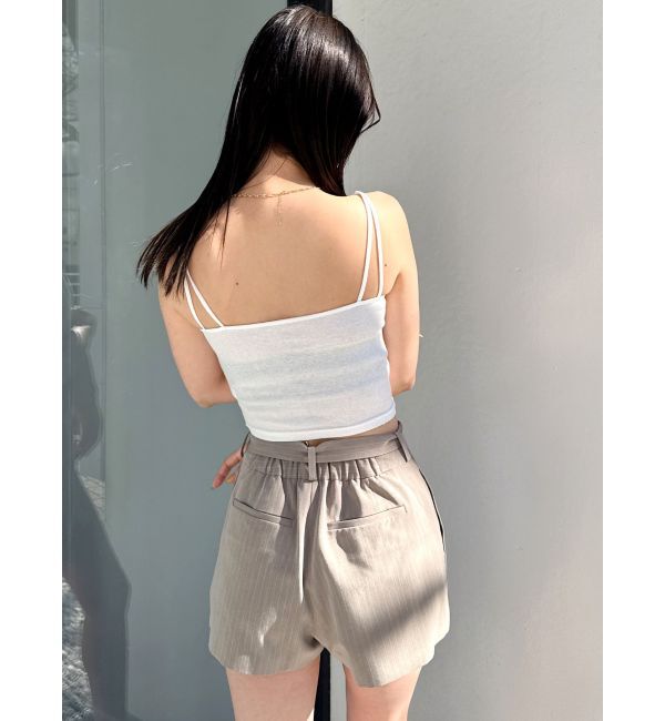 GYDA「ベルト付きハイウエストショートパンツ【SETUP着用可】」|その他|