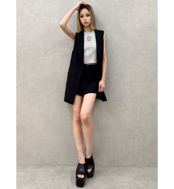 GYDA「ベルト付きハイウエストショートパンツ【SETUP着用可】」|その他|