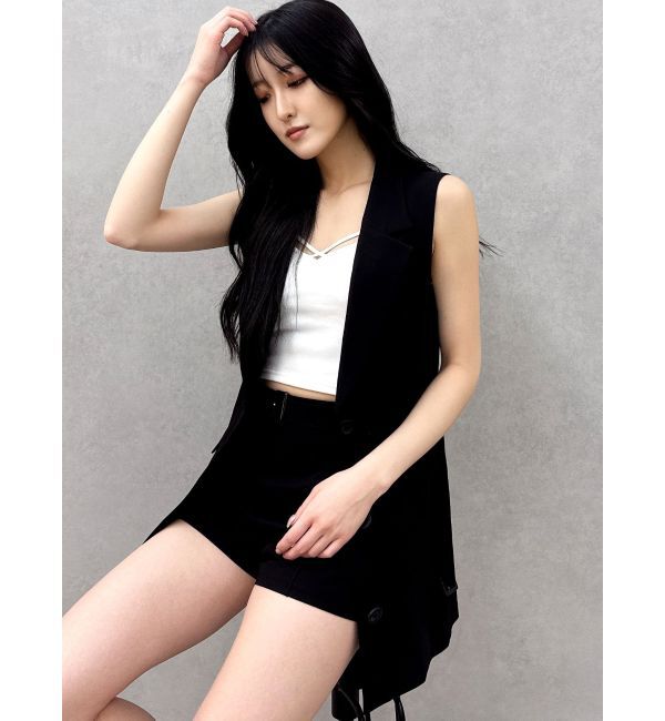 GYDA「ベルト付きハイウエストショートパンツ【SETUP着用可】」|その他|