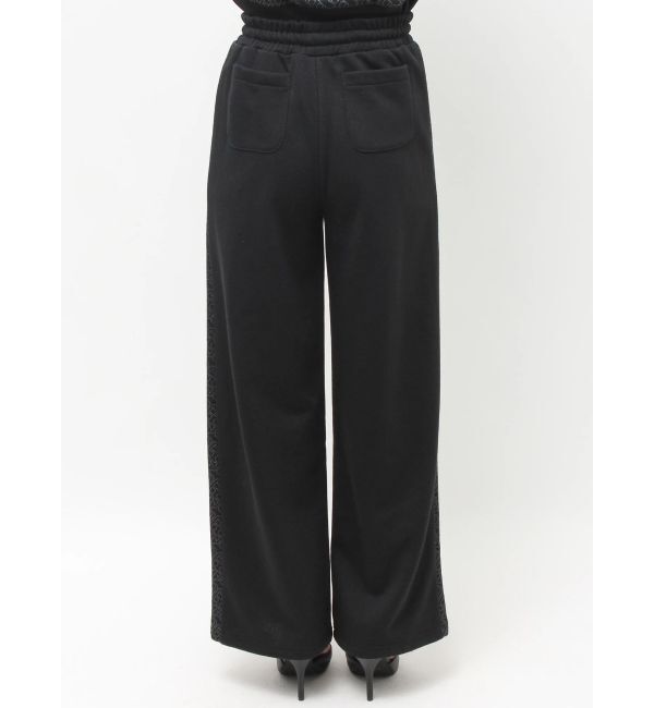 GYDA「GG chain glitter print straightパンツ」|その他|