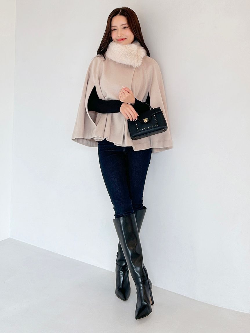 SNIDEL「【STYLEUPPANTS】ハイウエストストレート」|チノ|