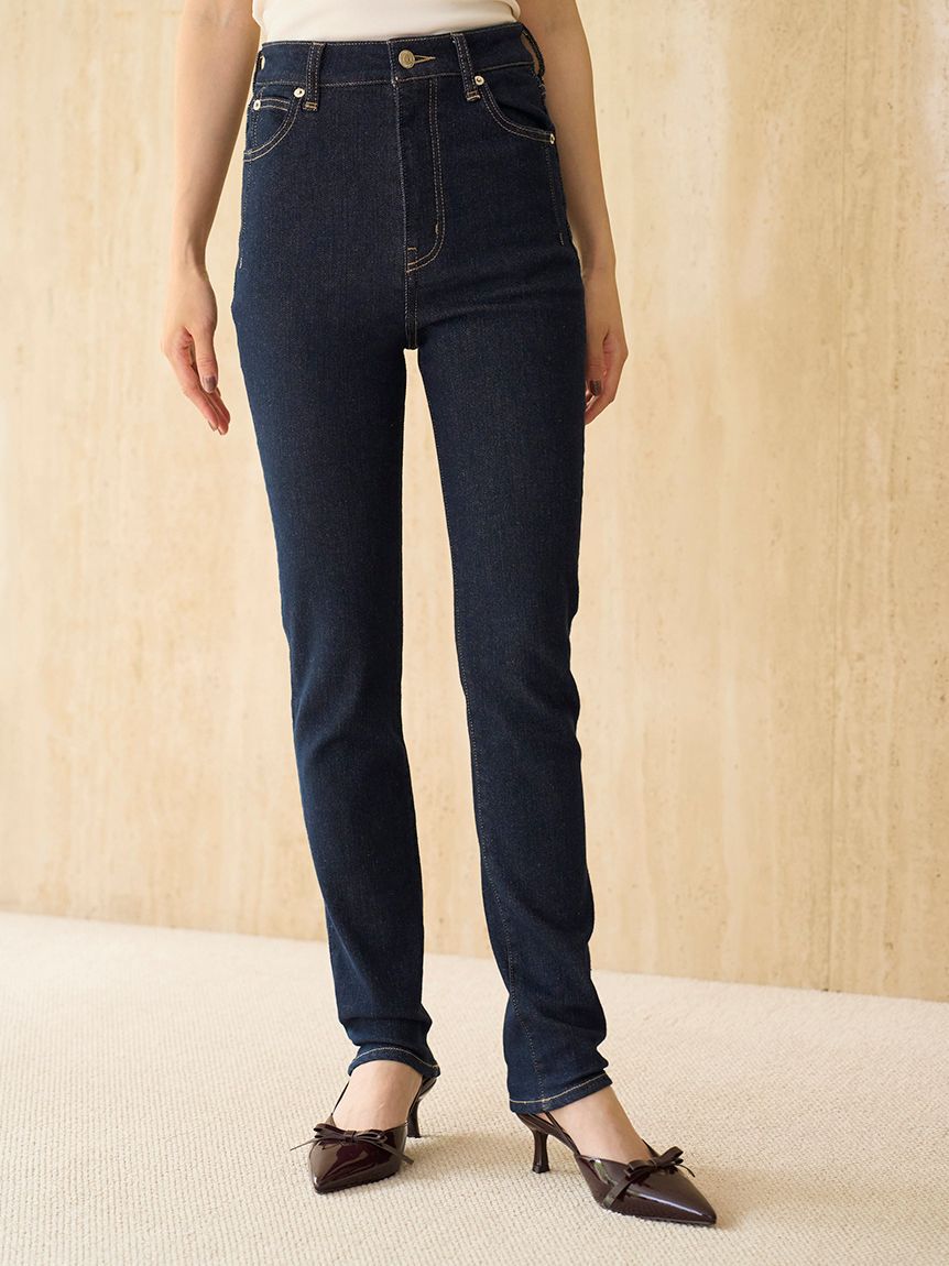 SNIDEL「【STYLEUPPANTS】ハイウエストストレート」|チノ|