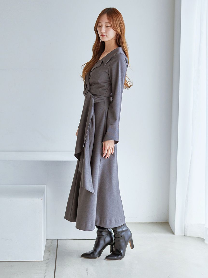 SNIDEL「バリエカシュクールワンピース」|ワンピース|