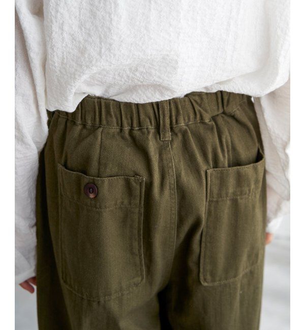 Lbc with Life「起毛ヘリンボンコージータックパンツ」|その他|