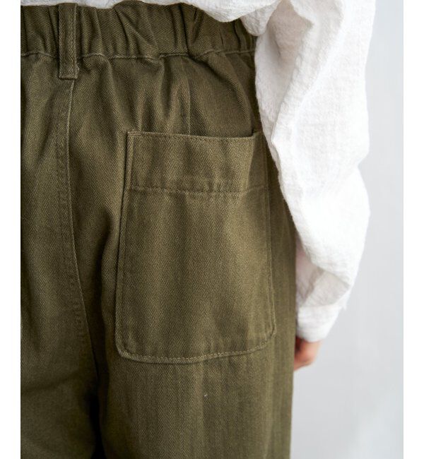 Lbc with Life「起毛ヘリンボンコージータックパンツ」|その他|
