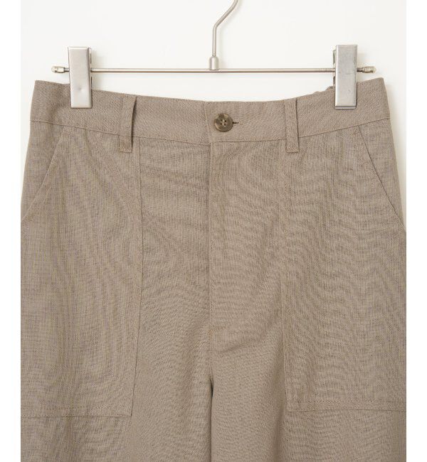 Lbc with Life「リネン混ベイカーワイドパンツ」|その他|