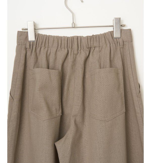 Lbc with Life「リネン混ベイカーワイドパンツ」|その他|